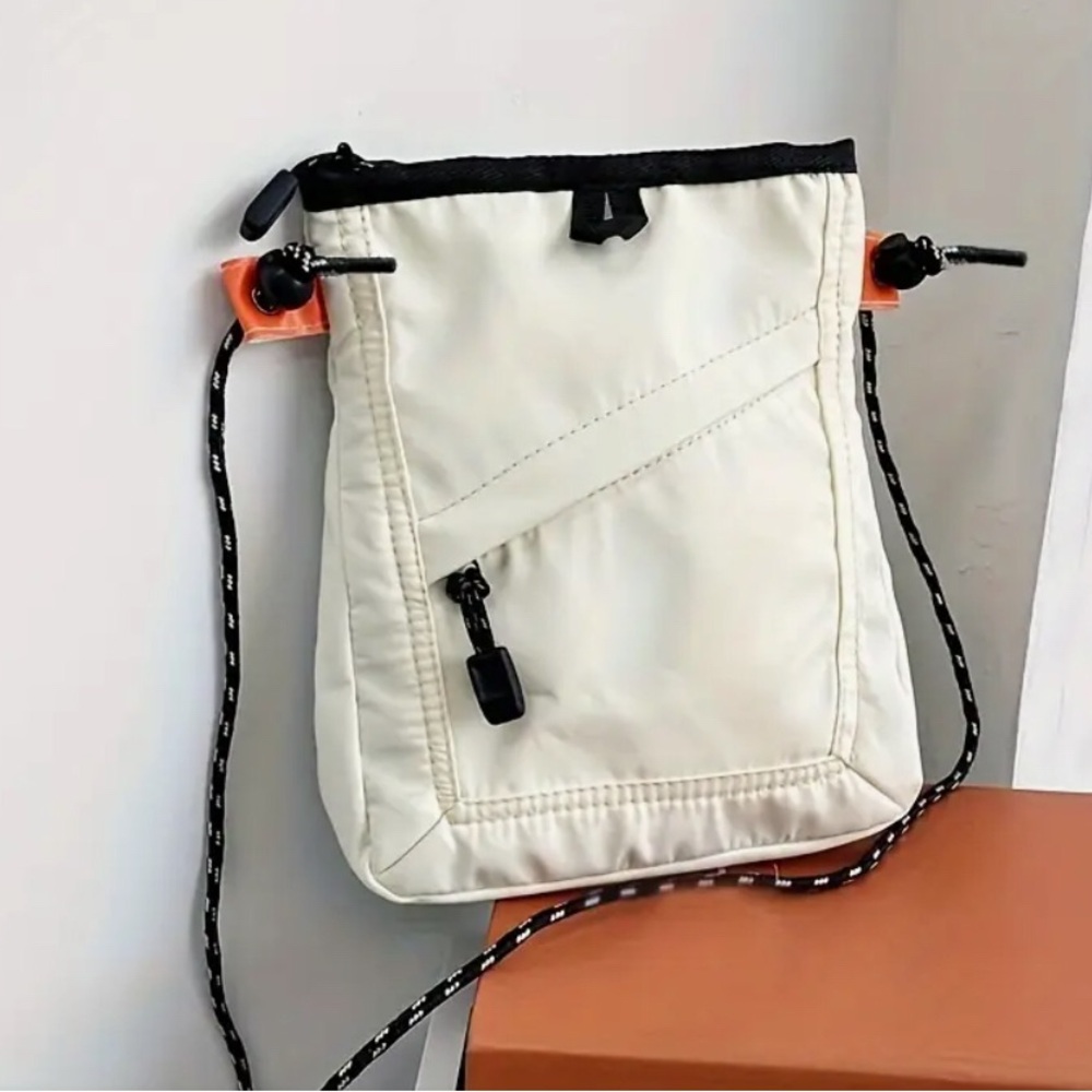Stylish White Crossbody Bag